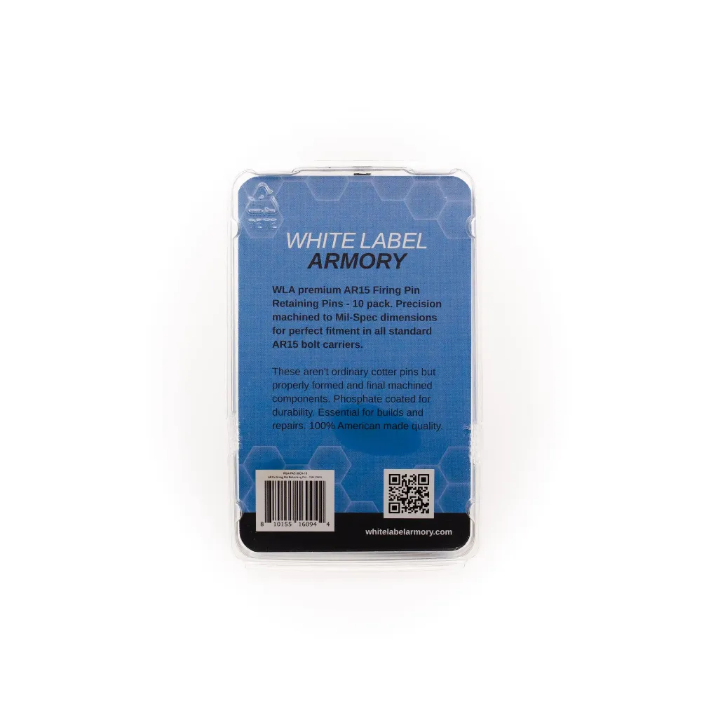 WLA-PAC-3009-10 - 00810155160944 - AR15 Firing Pin Retaining Pin TEN PACK - Back.webp