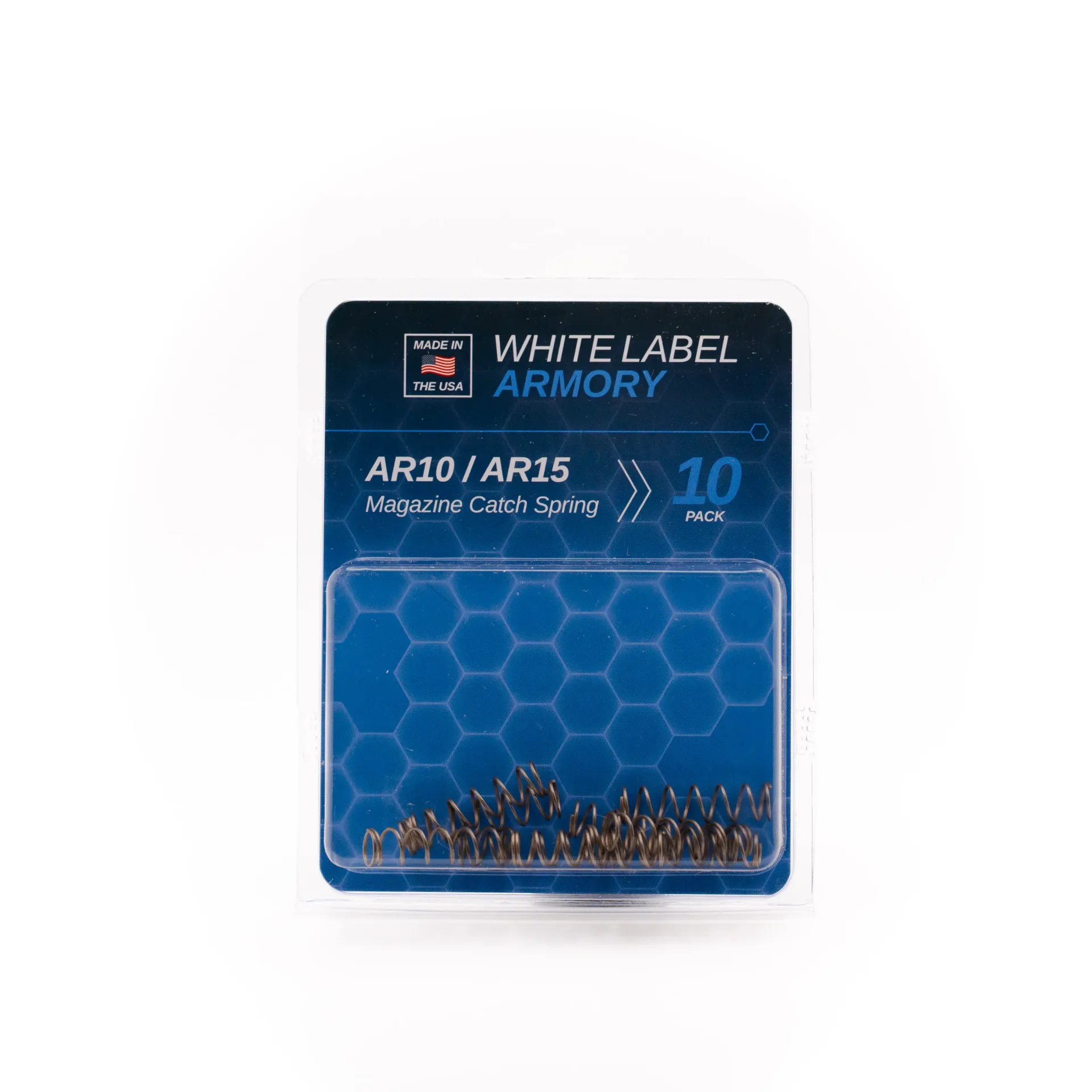 [WLA-PAC-1009-10] AR10/AR15 Magazine Catch Spring, Ten Pack
