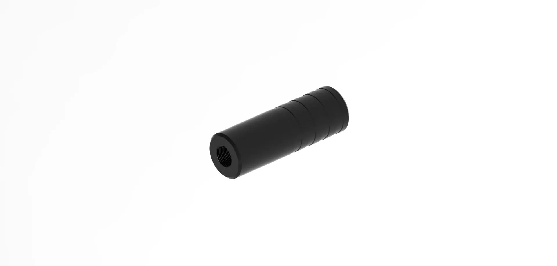[WLA-SUP-4033-08] .22 Titanium 3" Suppressor, "Party Popper"
